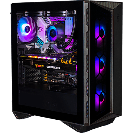 компьютер EDELWEISS MSI GAMING с оперативной памятью Thermaltake TOUGHRAM RGB DDR4 4000 mhz