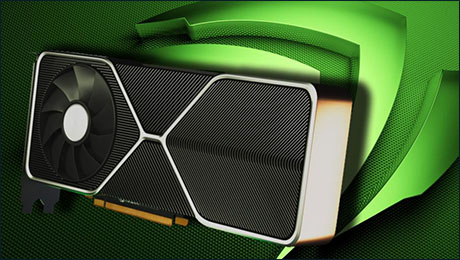дизайн видеокарты Nvidia RTX 3090