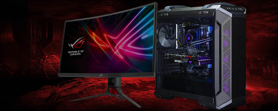 компьютер EDELWEISS ASUS TUF с монитором STRIX 32' 