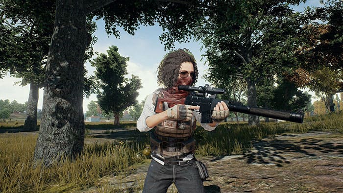 эпизот из игры PUBG