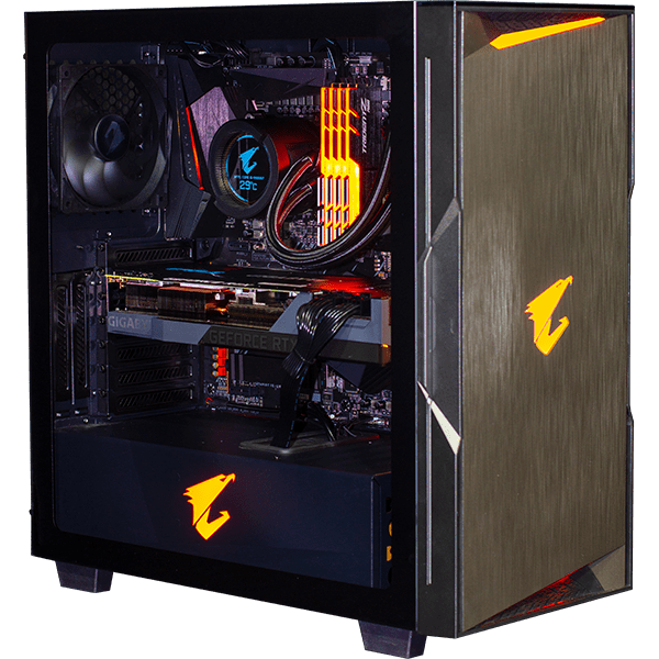GIGABYTE AORUS C300 Glass Black - фото 4