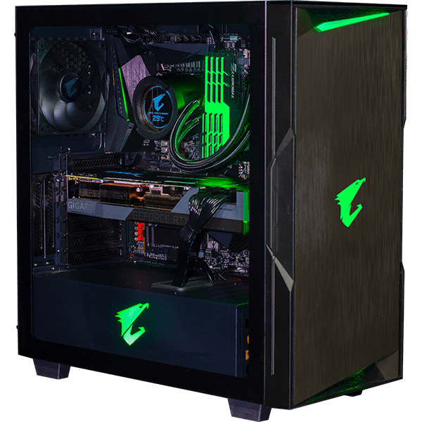 GIGABYTE AORUS C300 Glass Black - фото 3