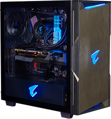 GIGABYTE AORUS C300 Glass Black